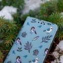 Etui Smart Trendy Winter Birds do Samsung Galaxy A71