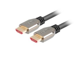 Kabel HDMI Lanberg M/M v2.1 0,5m 8K 60Hz czarny