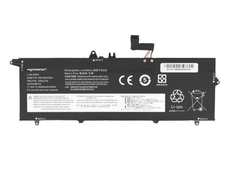 Bateria Movano do Lenovo ThinkPad T490s, T495s, T14s Bateria Movano do Lenovo ThinkPad T490s, T495s, T14s