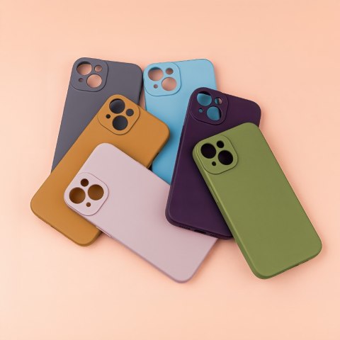 Nakładka Silicon do iPhone 15 Pro 6,1" błękitna Nakładka Silicon do iPhone 15 Pro 6,1" błękitna