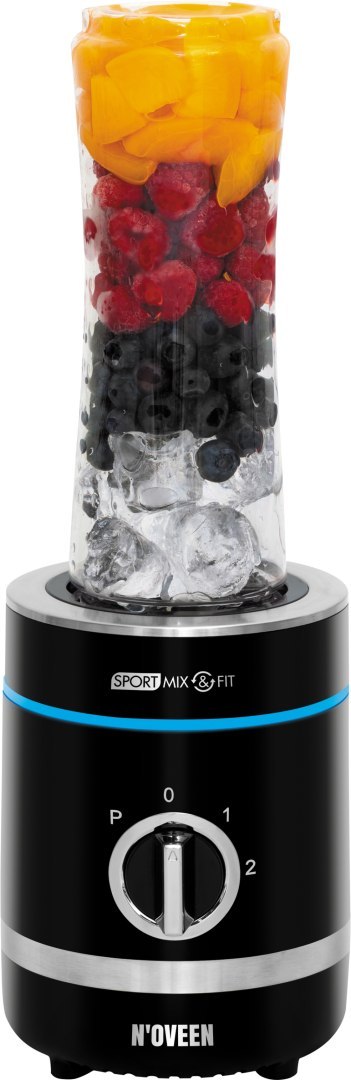 Blender Noveen Sport Mix & Fit SB2000 Xline Black Kielich Blender Noveen Sport Mix & Fit SB2000 Xline Black Kielich