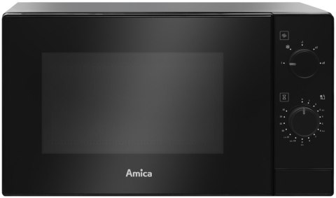 Kuchenka mikrofalowa wolnostojąca AMICA AMMF20M1B (700W /20L /Czarny)