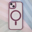Nakładka Satin Clear Mag do iPhone 16 Pro Max 6,9" fioletowa