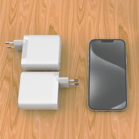 WIWU Ładowarka sieciowa 120W GaN Wi-U020 biała WIWU Ładowarka sieciowa 120W GaN Wi-U020 biała