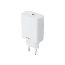 Maxlife ładowarka sieciowa PD QC MXTC-10-30C 1x USB-C 30W biała