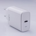 Maxlife ładowarka sieciowa PD QC MXTC-10-30C 1x USB-C 30W biała