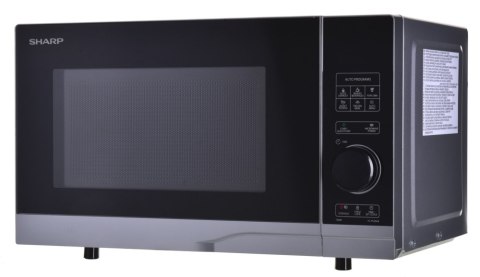 Kuchenka mikrofalowa wolnostojąca SHARP YC-PS204AE-S (700W /20L /Srebrno-czarny)