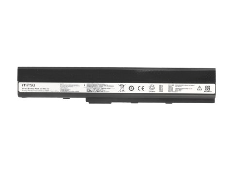Bateria Mitsu do Asus A52, K52 Bateria Mitsu do Asus A52, K52