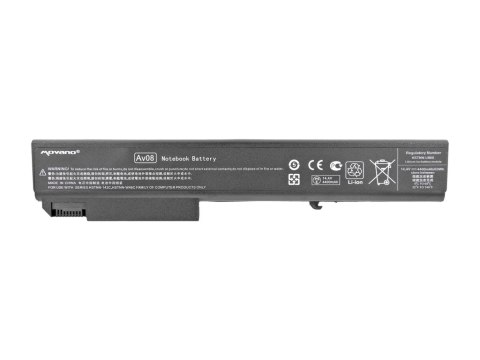Bateria Movano do HP EliteBook 8530p, 8730w, 8540w Bateria Movano do HP EliteBook 8530p, 8730w, 8540w