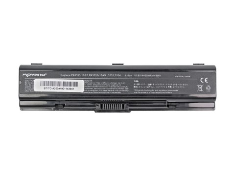 Bateria Movano do Toshiba A200, A300 Bateria Movano do Toshiba A200, A300