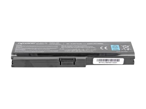 Bateria Movano do Toshiba L700, L730, L750 Bateria Movano do Toshiba L700, L730, L750