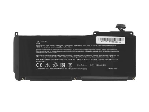 Bateria Mitsu do Apple MacBook 13 A1342 Bateria Mitsu do Apple MacBook 13 A1342
