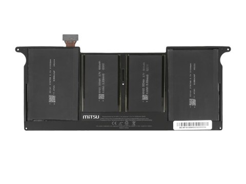 Bateria Mitsu do Apple MacBook Air 11" - A1370 (2011, 2013 r.) Bateria Mitsu do Apple MacBook Air 11" - A1370 (2011, 2013 r.)