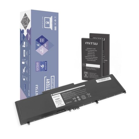 Bateria Mitsu do Dell Latitude E5570 (5500mAh) - 11.4V