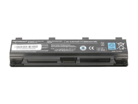 Bateria Movano do Toshiba C850, L800, S855 (6600mAh) Bateria Movano do Toshiba C850, L800, S855 (6600mAh)