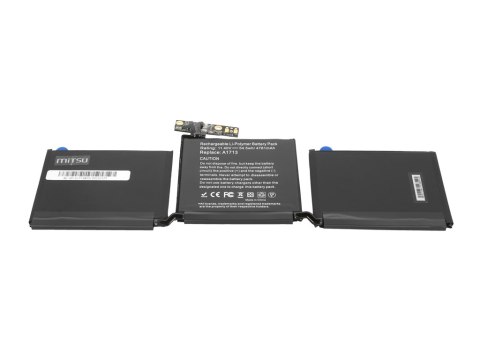 Bateria Mitsu do Apple MacBook Pro 13 A1708 (A1713) Bateria Mitsu do Apple MacBook Pro 13 A1708 (A1713)