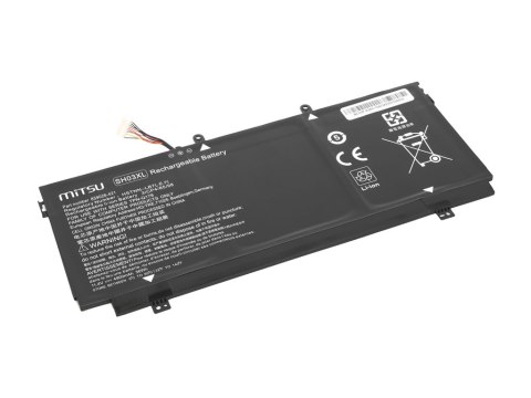 Bateria Mitsu do HP Spectre x360, 13-AC 13T Bateria Mitsu do HP Spectre x360, 13-AC 13T