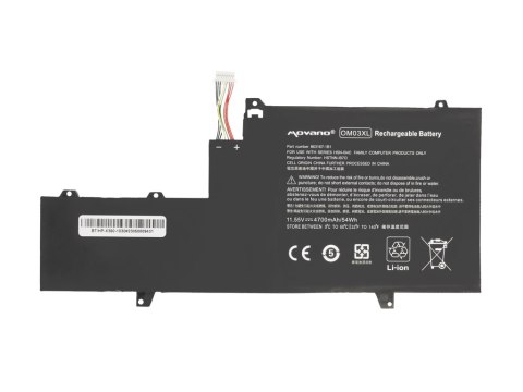 Bateria Movano do HP EliteBook X360, 1030 G2 Bateria Movano do HP EliteBook X360, 1030 G2