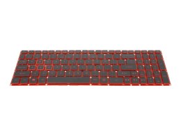 Klawiatura laptopa do Acer Nitro 5 AN515 - taśma 28pin czerwona (numeryczna, podświetlana)