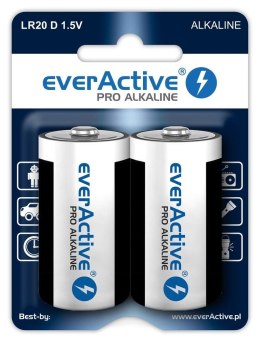 Baterie alkaliczne D/LR20 everActive Pro Alkaline 2 sztuki