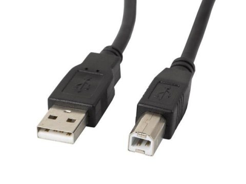 Kabel USB 2.0 Lanberg AM-BM Ferryt 3m czarny