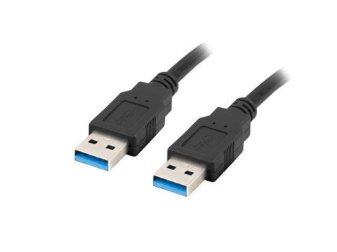 Kabel USB 3.0 Lanberg AM-AM 1,8m czarny