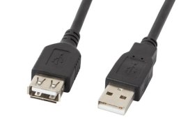 Przedłużacz USB 2.0 Lanberg AM-AF 3m czarny