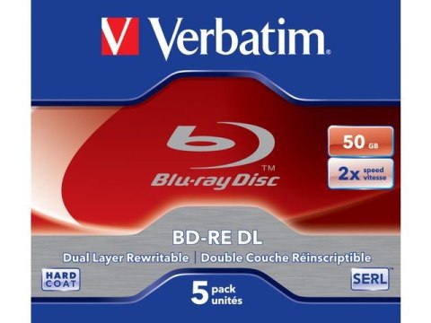 BD-RE DL Verbatim 2x 50GB (Jewel Case 5) Blu-Ray