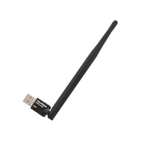 Adapter Qoltec Wi-Fi USB z anteną, bezprzewodowy