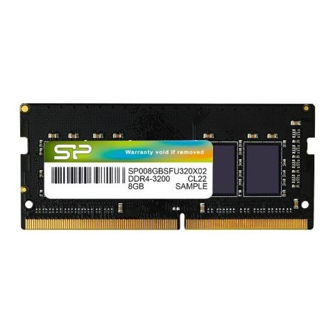 Pamięć SODIMM DDR4 Silicon Power 8GB (1x8GB) 3200MHz CL22 1,2V