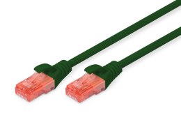 Patchcord DIGITUS UTP kat. 6 2m PVC zielony