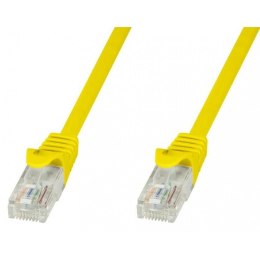 PatchCord Techly Cat.5e UTP CCA 2m żółty