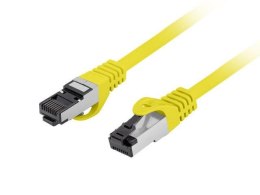 Patchcord Lanberg S/FTP kat.8.1 1,5m LSZH CU fluke passed żółty