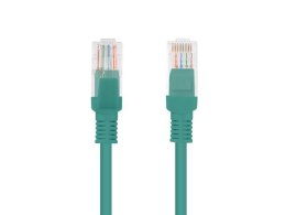 Patchcord Lanberg UTP kat.5e 1m zielony