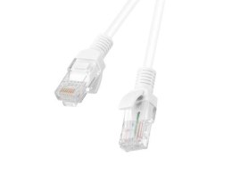 Patchcord Lanberg UTP kat.5e 3m biały