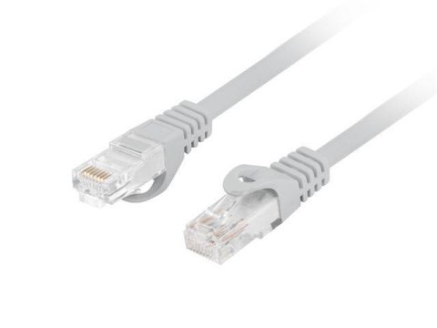 Patchcord Lanberg UTP kat.6 0,25m LSZH CU fluke passed szary Patchcord Lanberg UTP kat.6 0,25m LSZH CU fluke passed szary