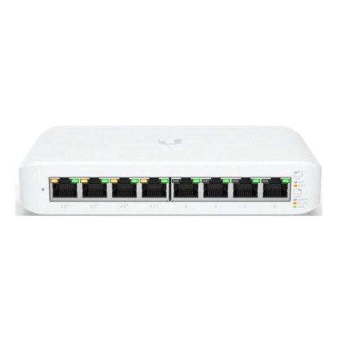 Switch zarządzalny UBIQUITI UniFi Switch Gen 2 (USW-LITE-8-POE-EU) 8x 10/100/1000Mb/s (4xPoE+)