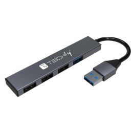 Hub USB Techly 4-portowy USB3.2 Gen1