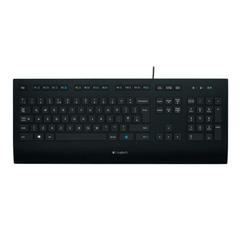 Klawiatura przewodowa Logitech K280e BUSINESS USB OEM czarna