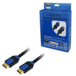 Kabel HDMI LogiLink CHB1105 High Speed Ethernet, 5m