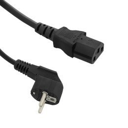 Kabel zasilający Qoltec ATX 3pin S03/ST3 1,4m