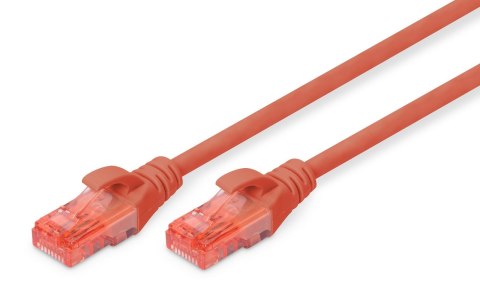 Patchcord DIGITUS UTP kat. 6 7m PVC czerwony