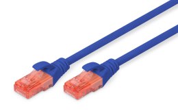 Patchcord DIGITUS UTP kat. 6 7m PVC niebieski