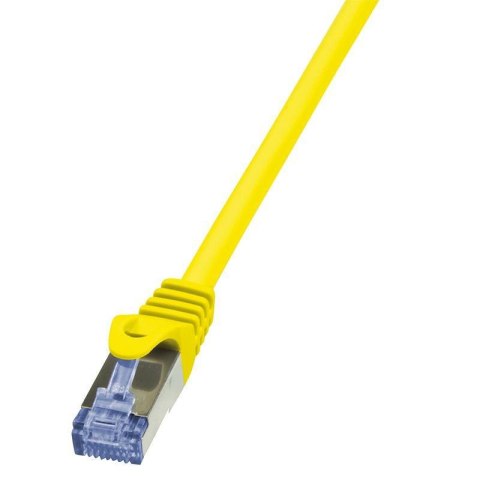 Patchcord LogiLink CQ3087S Cat.6A S/FTP 7,5m żółty