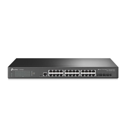 Switch zarządzalny TP-Link TL-SG3428X JetStream L2+ 24x1Gb, 4x10Gb SFP+