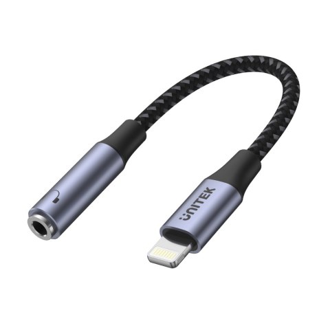 Unitek Adapter Lightning na mini jack 3,5 mm (F)