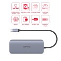 Unitek Hub USB-C 3xUSB 3.1 PD HDMI SD VGA RJ45