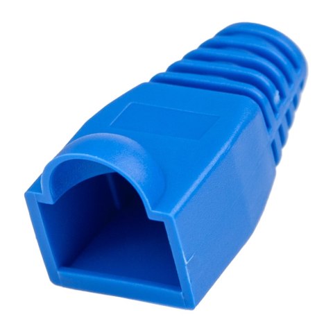 Unitek Osłona wtyku RJ45, 6 mm, 100 szt. niebieska