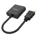 Unitek Y-6333 adapter HDMI to VGA + audio