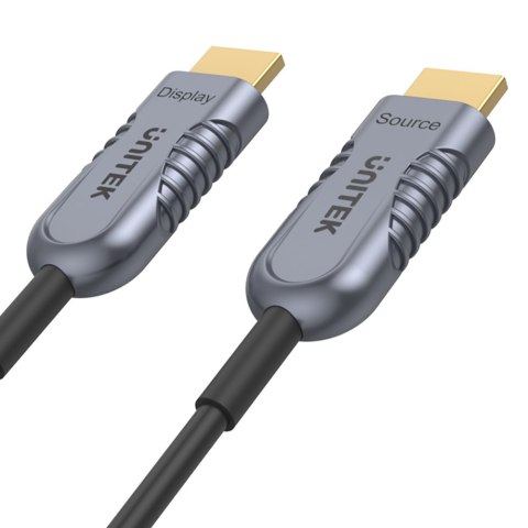 Unitek kabel optyczny HDMI 2.1 AOC 8K 120Hz 100 m Unitek kabel optyczny HDMI 2.1 AOC 8K 120Hz 100 m